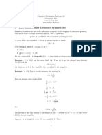 1 How Observables Generate Symmetries: Classical Mechanics, Lecture 10