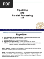 Pipelining and Parallel Processing: Cont