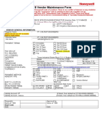 ACS Form (New Vendor)