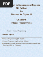 Integer Programming