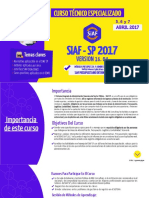 Curso: SIAF BÁSICO 2017