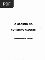 O Racismo No Cotidiano Escolar PDF