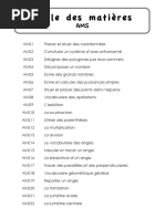 Aide-Mémoire de Mathématiques (CM2)