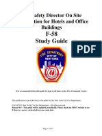 FSD Hotel Study Guide F 58