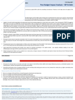 Post Budget Impact Analysis - MF & Debt: Retail Research