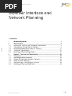 Module 5 - GSM Air Interface & Network Planning