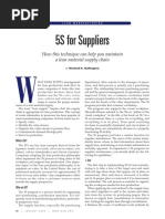 5S For Suppliers