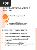 Occupational Safety & Health