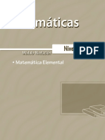 Matematicas Nivel 1