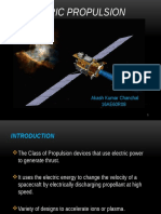 Electric Propulsion: Akash Kumar Chanchal 16AE60R08