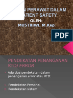 Peran Perawat Dalam Patient Safety