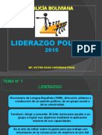 Liderazgo Policial Tema #1