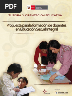 Propuesta para La Formacion de Docentes en ESI