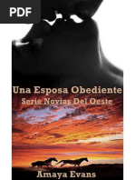 3-Una Esposa Obediente - Amaya Evans