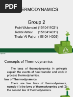 Thermodynamics: Group 2