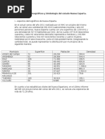 Aspectos Demográficos y Simbología Del Estado Nueva Esparta