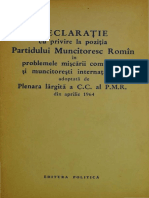 1964 Declaratia PMR PDF