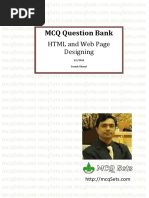 HTML MCQ Bank