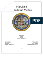 MD Extradition Manual 2009