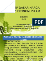 Konsep Harga Dalam Ekonomi Islam