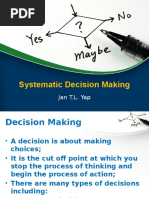 03 Systematic Decision Making