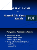 Dasar Dasar Ilmu Tanah