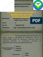 Propiedades Fisicas y Quimicas de Los Fertilizantes