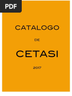 Catalogo 2017 Cetasi