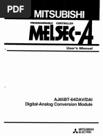 Digital-Analog Aj65Bt 64davidai Conversion Module: User's Manual, 4-%