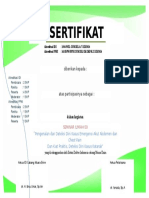 Sertifikat Seminar Januari 2017