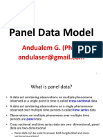 Panel Data Models