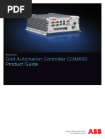 Grid Automation Controller COM600: Product Guide