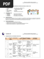 Programacion Anual de Ingles 3 y 4 Años