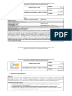 Syllabus Cálculo Diferencial 100410 - 2017 - 1