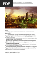 Construction Engineering For Instrumentation: Guideline For Instrument Layout