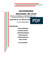 Aplicacion de Pid, Proyecto Control Automatico (Calentador de Agua)