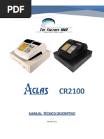 VE ACLAS CR2100 Manual de Programación