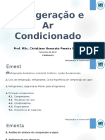 Aula 1 de Refrigeração e Ar Condicionado