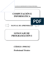 Lenguaje de Programación