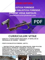 Balistica Forense Licenciatura Aifcf