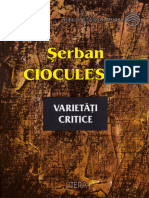 Cioculescu - Varietati PDF