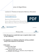 Pointers and Dynamic Memory Allocation