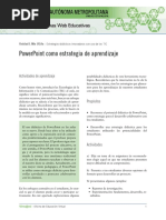 Uso Educativo Del Power Point PDF