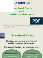 Chapter 10 - Standard Costs and Variance Analysis (2017)