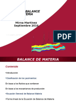 Balance de Materia