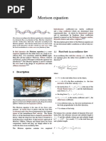 Morison Equation