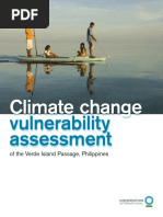 Climate Change Vulnerability Assessment of The Verde Island Passage, Philippines