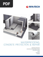 RFA-TECH Waterproofing Brochure PDF