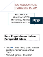 Dinamika Kebudayaan Dan Peradaban Islam