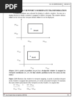 Computer Graphics Second Module Second